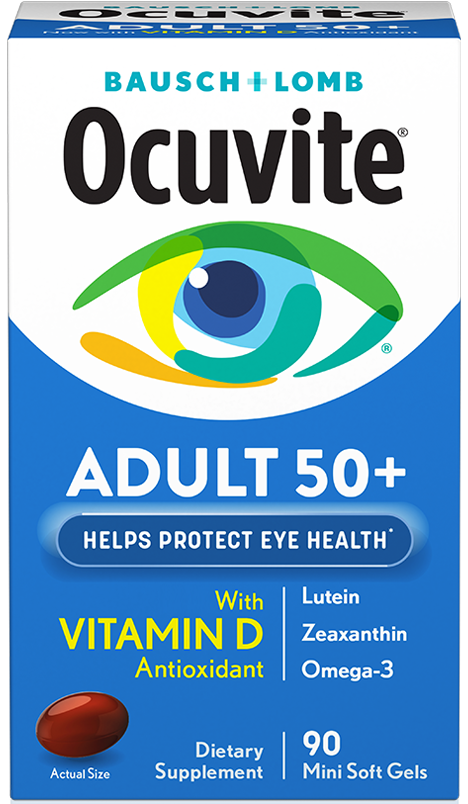 Ocuvite adult 50+ product package